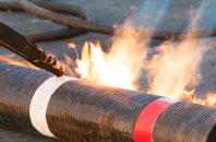 Bare flat roofing replacement